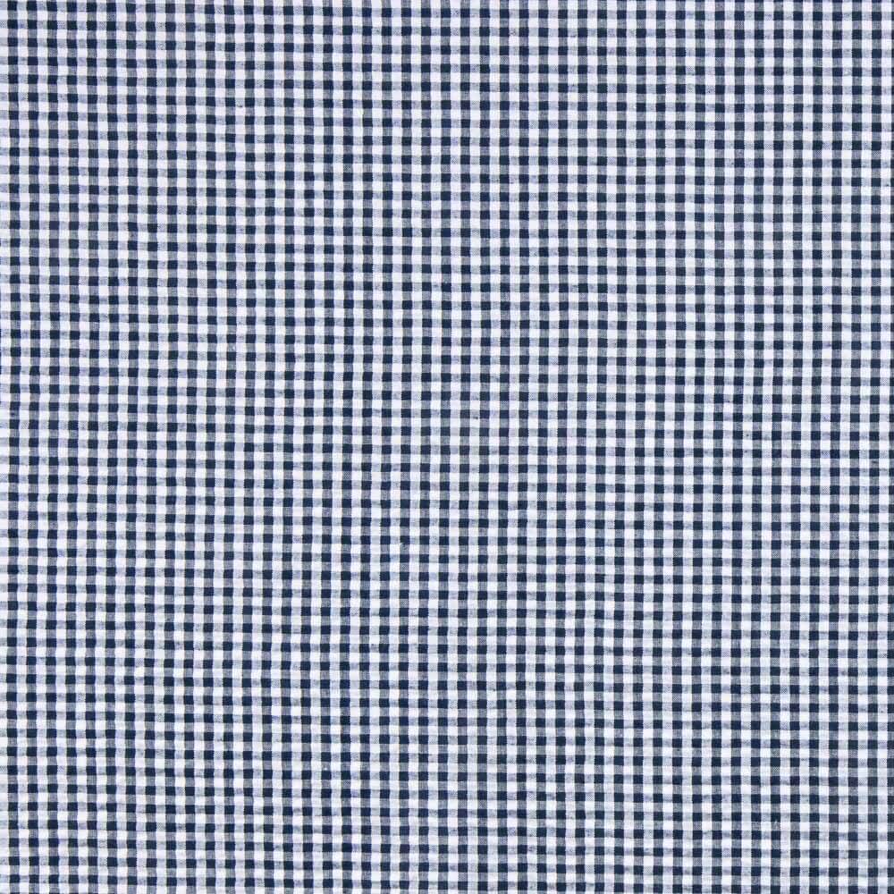 Vichy Seersuker Cuadros Marino - Ribes y Casals