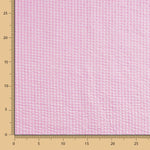 Vichy Seersuker Cuadros Rosa - Ribes y Casals