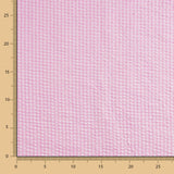 Vichy Seersuker Cuadros Rosa - Ribes y Casals