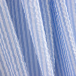 Vichy Seersuker Rayas Celeste - Ribes y Casals