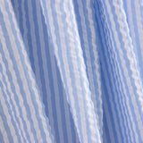 Vichy Seersuker Rayas Celeste - Ribes y Casals