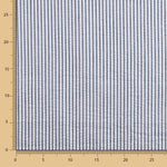 Vichy Seersuker Rayas Marino - Ribes y Casals