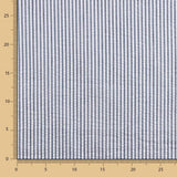 Vichy Seersuker Rayas Marino - Ribes y Casals