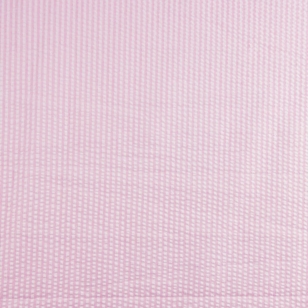 Vichy Seersuker Rayas Rosa - Ribes y Casals