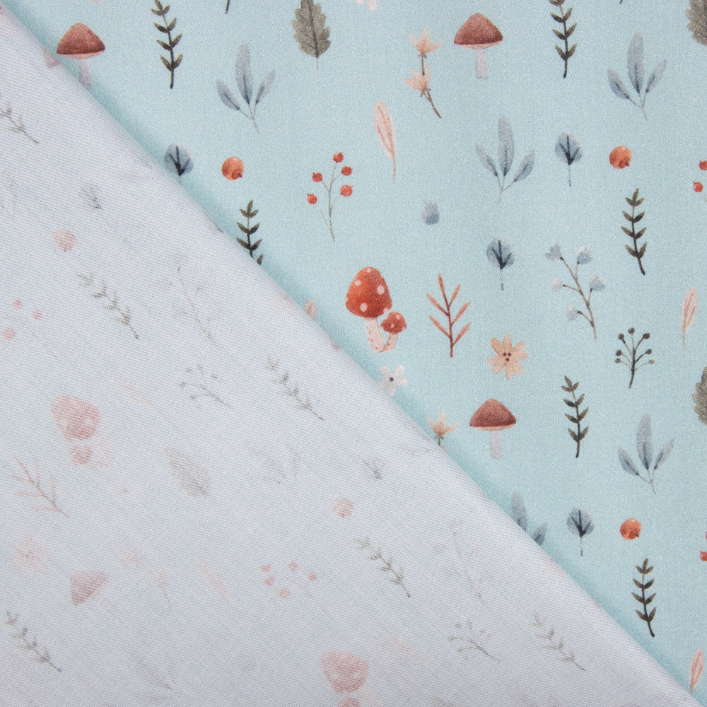 Viyela Algodón Bosque Salvia - Ribes y Casals