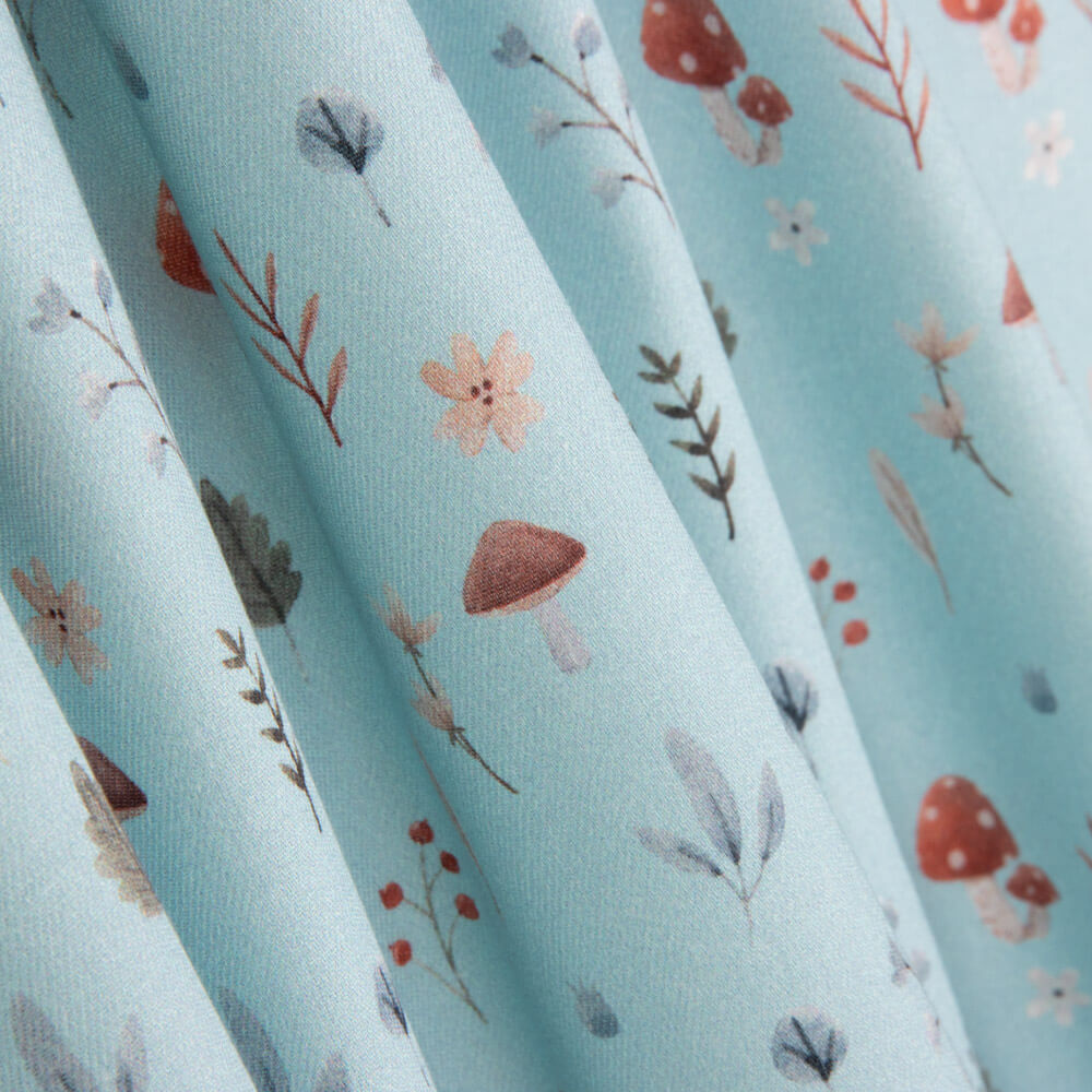 Viyela Algodón Bosque Salvia - Ribes y Casals