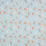 Viyela Algodón Ciervos Salvia - Ribes y Casals