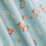 Viyela Algodón Ciervos Salvia - Ribes y Casals