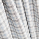 Viella Algodón Cuadros Azul Claro - Ribes y Casals