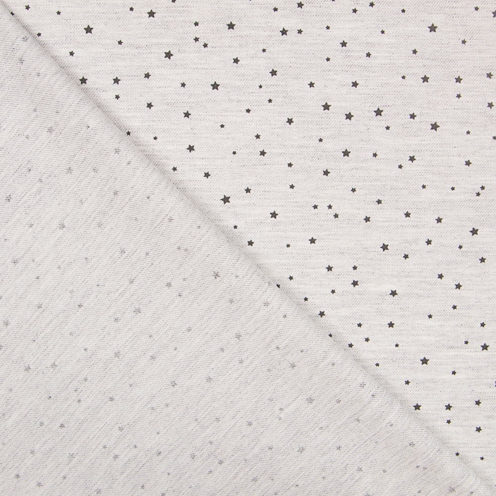 Viella Algodón Estrellas Negra - Ribes y Casals