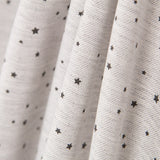 Viella Algodón Estrellas Negra - Ribes y Casals