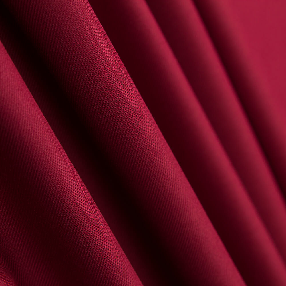 Viella Algodón Lisa Granate - Ribes y Casals