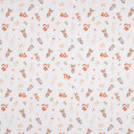 Viyela Algodón Ciervos Blanco - Ribes y Casals