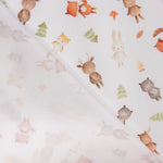 Viyela Algodón Ciervos Blanco - Ribes y Casals