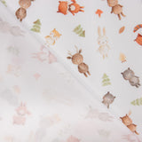 Viyela Algodón Ciervos Blanco - Ribes y Casals