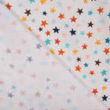 Viyela Algodón Multi Estrella Camel Claro - Ribes y Casals