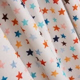 Viyela Algodón Multi Estrella Camel Claro - Ribes y Casals