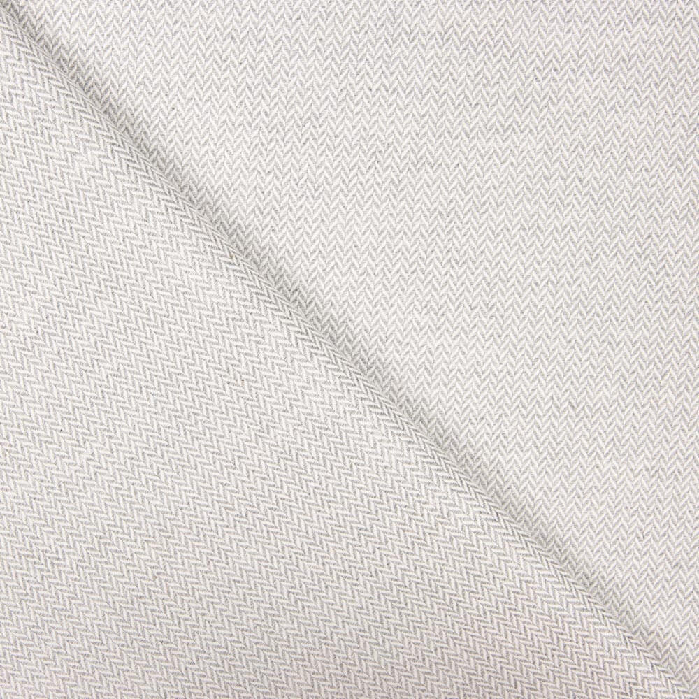 Viyela Algodón Espiga Gris - Ribes y Casals