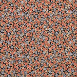 Viella Viscosa Flores Negro - Ribes y Casals