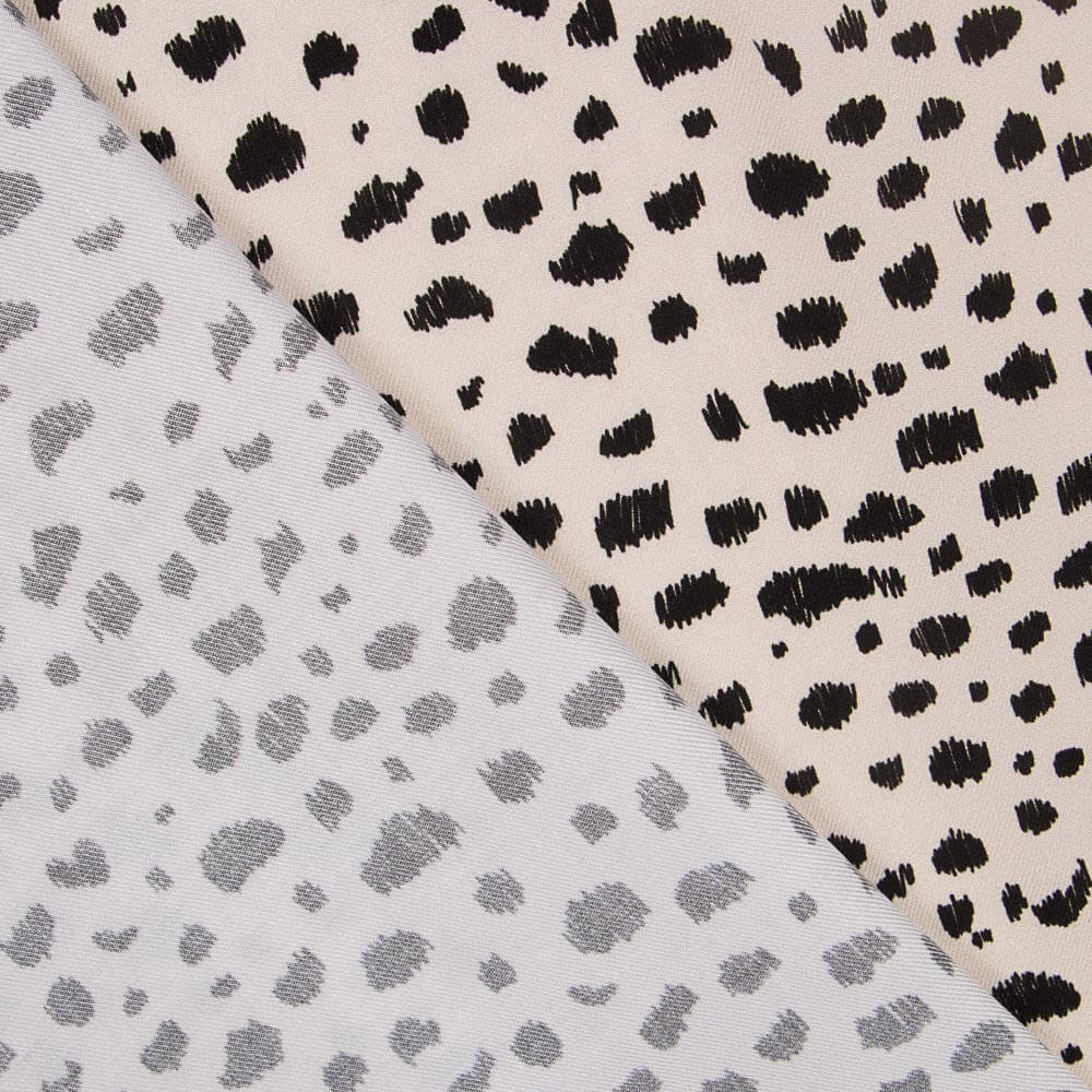 Viella Viscosa Moteado Negro - Ribes y Casals