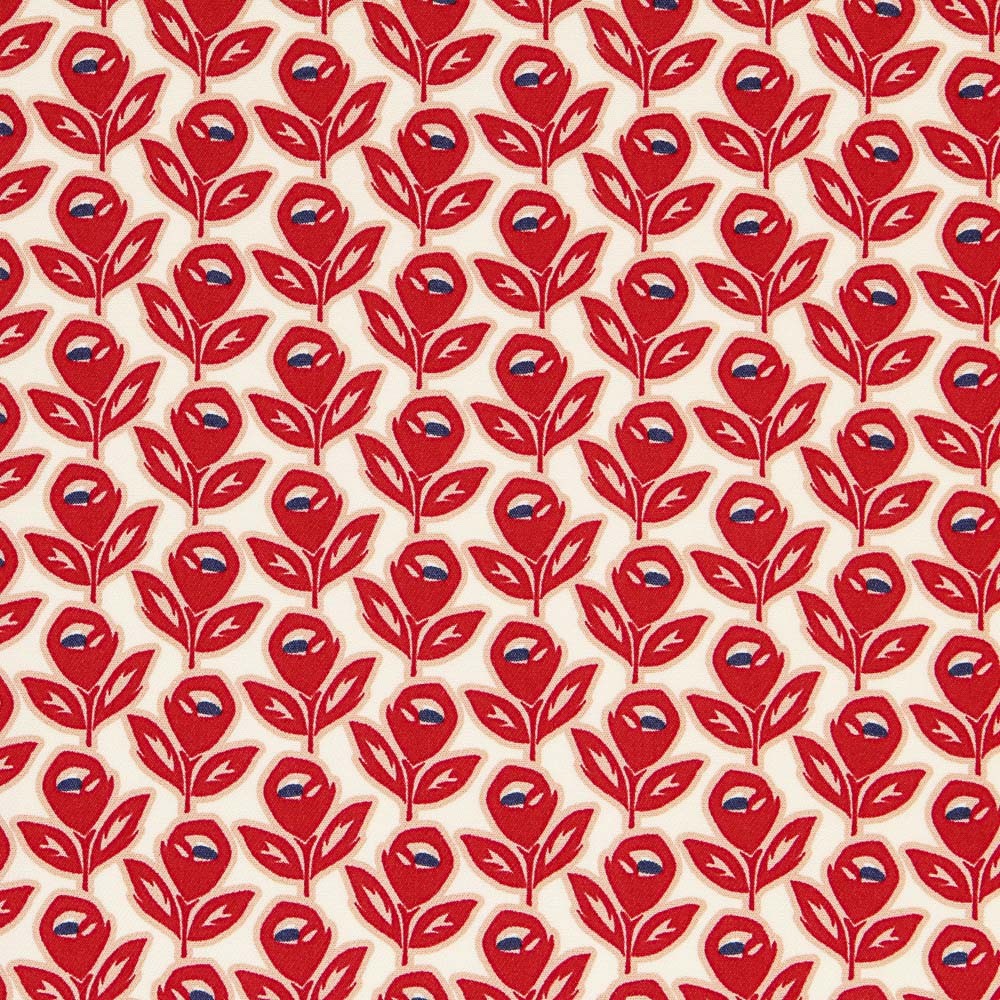 Viscosa Amapolas Roja - Ribes y Casals