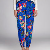 Viscosa Bambula Floral Azul - Ribes y Casals