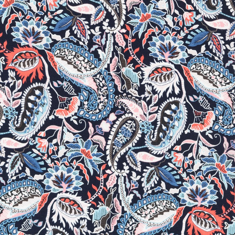 Viscosa Cachemir Azul Marino - Ribes y Casals