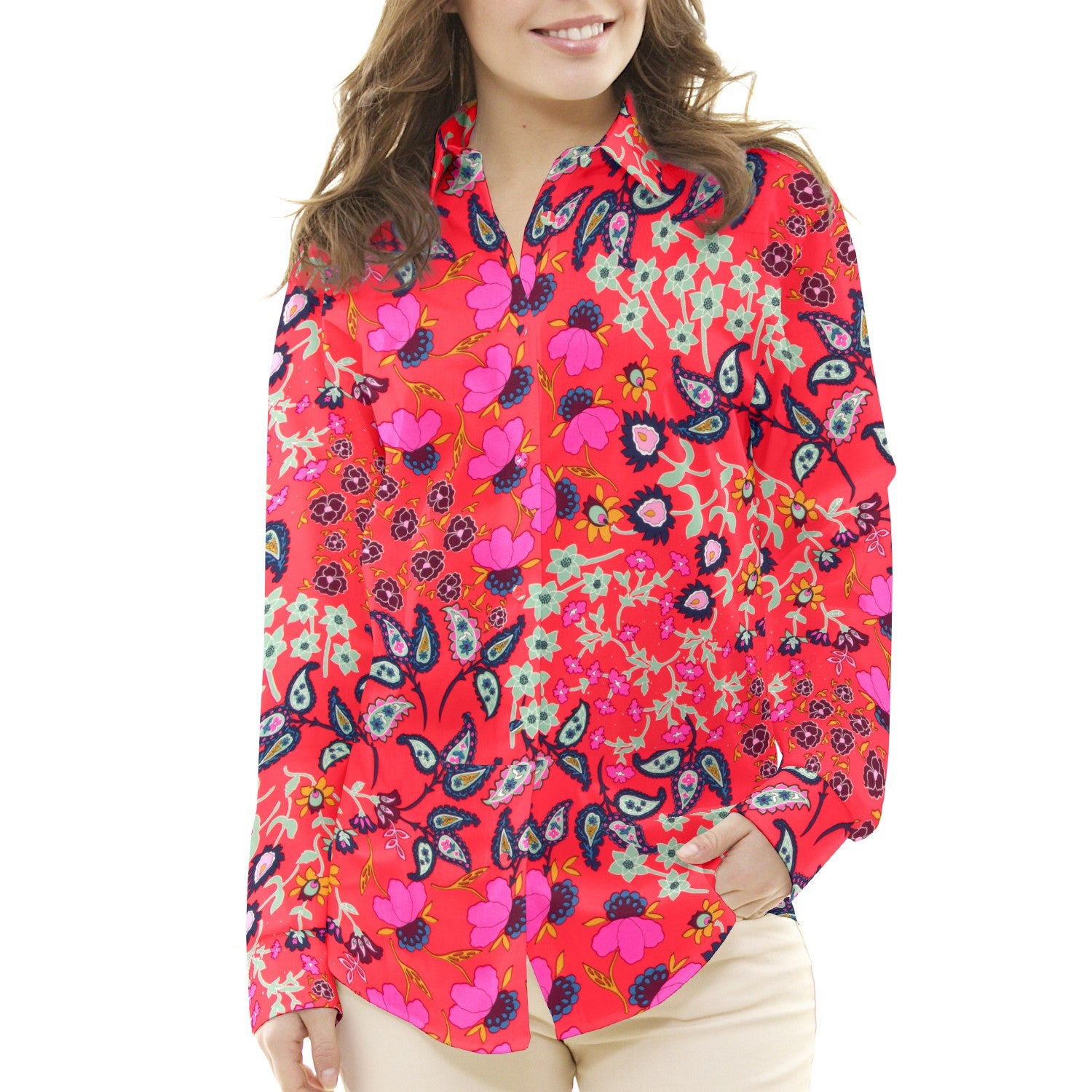 Viscosa Cachemir Coral - Ribes y Casals