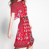 Viscosa Cachemir Roja - Ribes y Casals