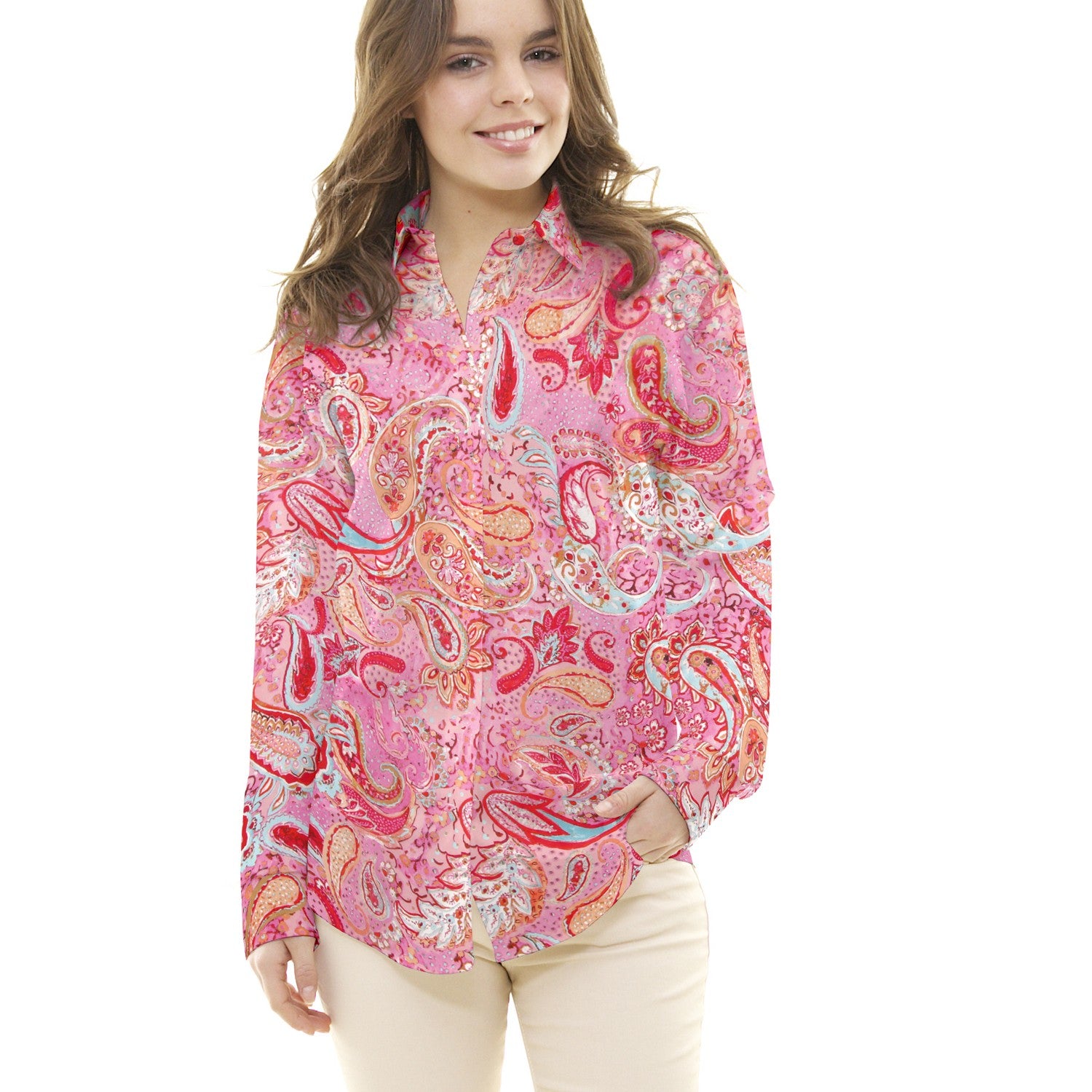 Viscosa Cachemir Rosa - Ribes y Casals