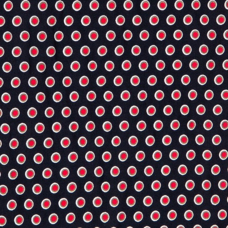 Viscosa Círculos Rojo - Ribes y Casals