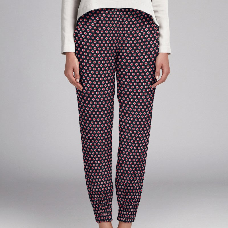 Viscosa Círculos Rojo - Ribes y Casals