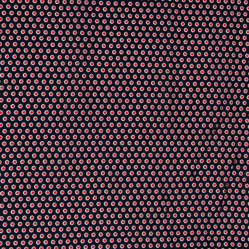 Viscosa Círculos Rojo - Ribes y Casals