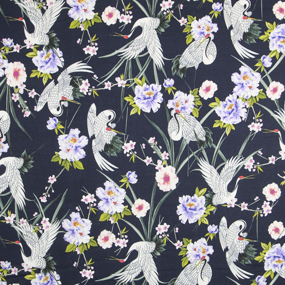 Viscosa Cisnes Azul Noche - Ribes y Casals