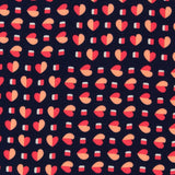 Viscosa Corazones Morada - Ribes y Casals