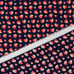 Viscosa Corazones Morada - Ribes y Casals