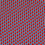 Viscosa Corazones Rojo - Ribes y Casals