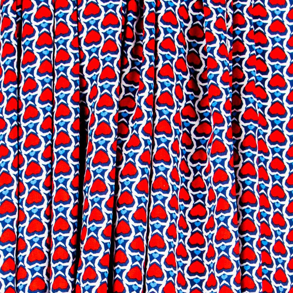 Viscosa Corazones Rojo - Ribes y Casals