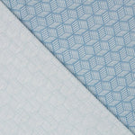 Viscosa Cube Azul Denim - Ribes y Casals