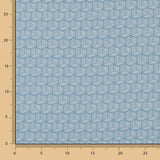 Viscosa Cube Azul Denim - Ribes y Casals