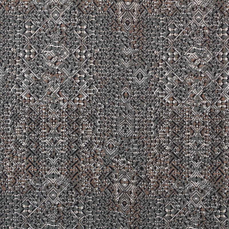 Viscosa Estampada Abstract Kaki - Ribes y Casals