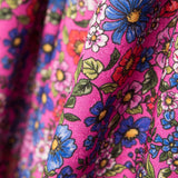 Viscosa Estampada Botanic Fucsia - Ribes y Casals