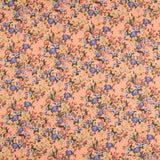 Viscosa Estampada Botánico Melocotón - Ribes y Casals