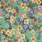 Viscosa Estampada Botánico Verde - Ribes y Casals