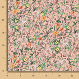 Viscosa Estampada Floral Nude - Ribes y Casals