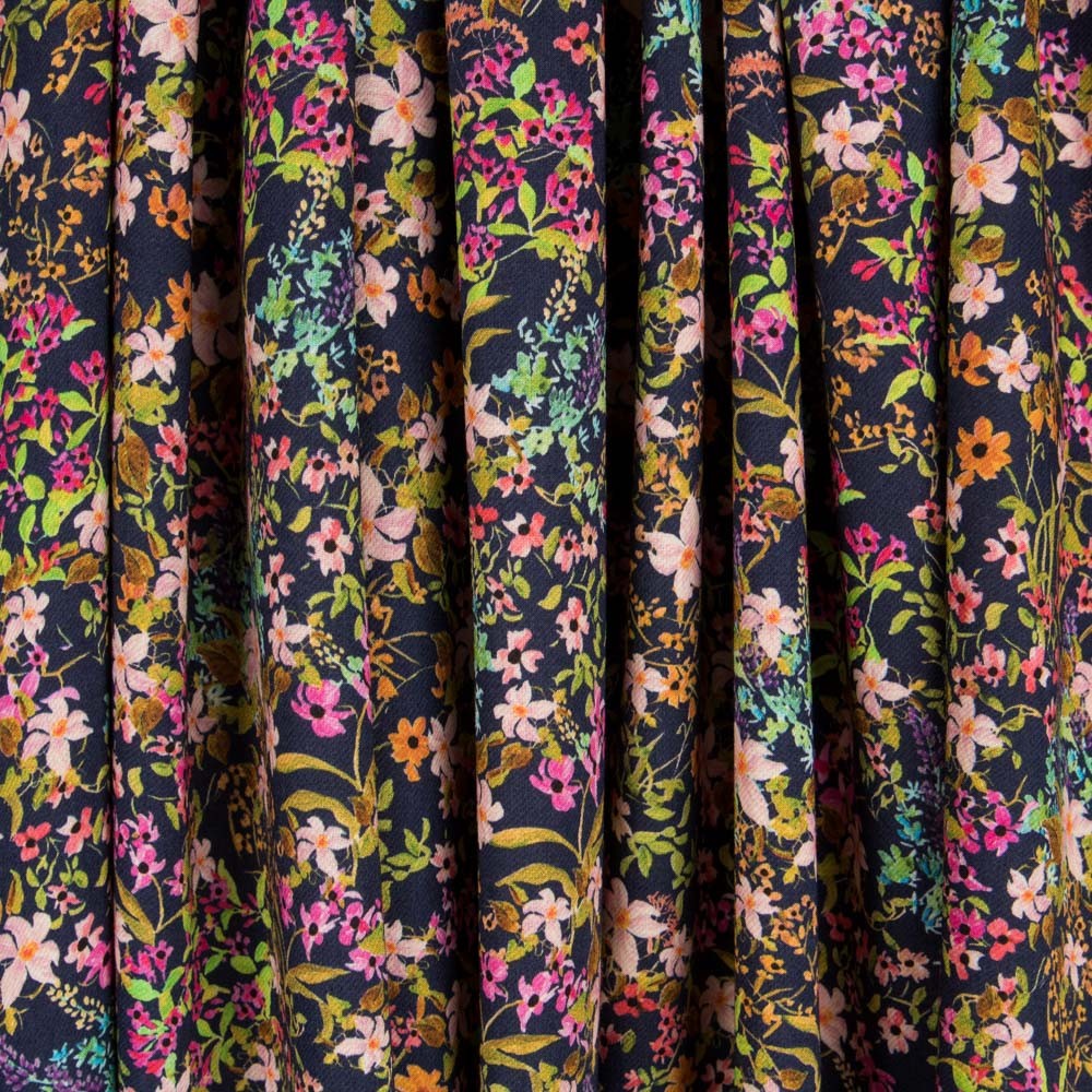 Viscosa Estampada Marino Botánico - Ribes y Casals