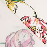 Viscosa Estampada Tulipán Crudo - Ribes y Casals