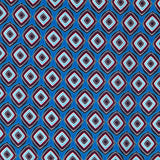 Viscosa Étnica Rombos Azul - Ribes y Casals