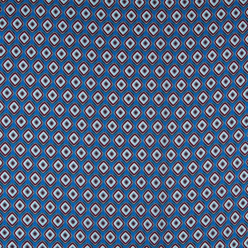 Viscosa Étnica Rombos Azul - Ribes y Casals