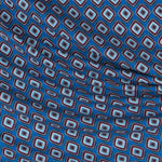 Viscosa Étnica Rombos Azul - Ribes y Casals